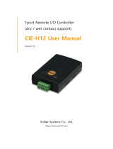 Sollae Systems CIE-H12 User manual