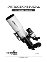 Sky-Watcher Esprit 80 ED User manual