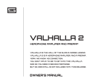 Schiit Valhalla User manual