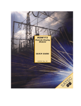 Satec PM172-RDM172 User manual