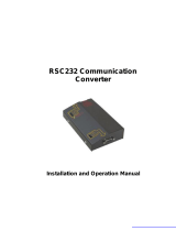 Satec RSC232 User manual