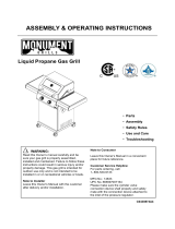 Monument 14633 Owner's manual
