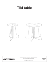 Extremis Tiki table large User manual