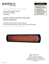 Bromic Heating Tungsten Electric User manual