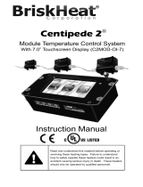 BriskHeat Centipede 2 Touchscreen Operator Interface User manual