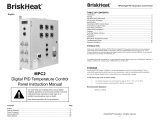 BriskHeat MPC2 Multi-Point Digital PID Temperature Controller User manual