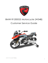 Rollplay BMW R1200 GS Motorcycle 6V User guide