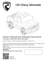 Rollplay Chevy Silverado 2017 12V User manual