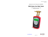 Meriam M201 Rotary Gas Meter Tester Product User Manual