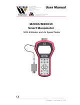 Meriam M2003 Series Smart Manometer Product User Manual