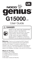 NOCO G15000UK 2.0 User guide