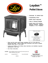 Lopi Leyden Pellet Stove Owner's manual