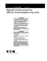 Eaton IZM-PXR Operating instructions