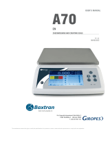 Baxtran A70 User manual