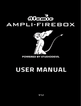 Atomic Ampli-Firebox User manual