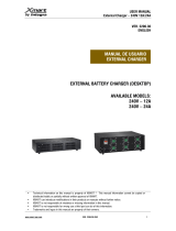 Xmart 240V – 12A External Battery Charger (Desktop) User manual