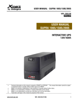 Xmart SUPRA 1505-UL User manual