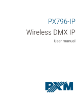 PXM PX796-IP User manual