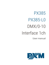 PXM PX385 User manual