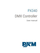 PXM PX340 User manual