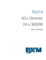 PXM PX314 User manual