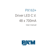 PXM PX163+ User manual