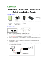 Lantech POS-100A User manual