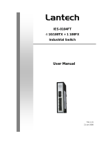 Lantech IES-0104FT User manual