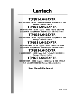 Lantech T(P)GS-L6424XFTR User manual