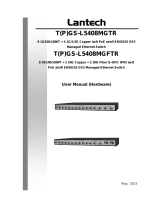 Lantech T(P)GS-L5408MGTR User manual