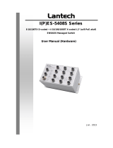 Lantech I(P)ES-5408S User manual