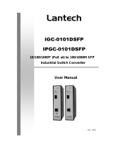 Lantech IPGC-0101DSFP User manual