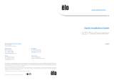 Elo 1002L 10" Touchscreen Monitor Installation guide