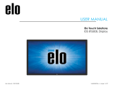 Elo 5503L 55" Interactive Display User guide