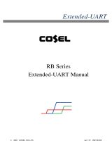 Cosel RBC200F User manual