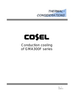 Cosel GMA300F User manual