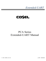 Cosel PCA1500F User manual