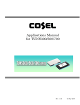 Cosel TUNS700F-P User manual