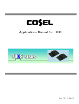 Cosel TUXS200F User manual