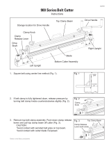 FLEXCO900 Series Belt Cutter