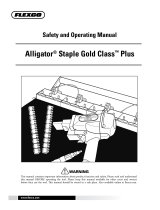 FLEXCOAlligator Staple Gold Class Plus