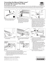 FLEXCO Manual Roller Lacer Operating instructions