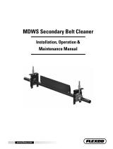 FLEXCOMDWS Secondary Belt Cleaner