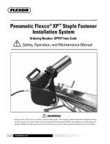 FLEXCOPneumatic XP Staple Fastener Installation System