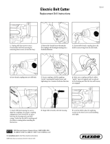 FLEXCO Electric Belt Cutter Drill Operating instructions