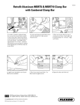 FLEXCO Aluminum MBRT6 & MBRT10 Clamp Bar Operating instructions