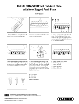 FLEXCO SRTA/MSRT Tool Flat Anvil Plate Operating instructions