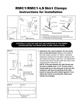 FLEXCORMC1/RMC1-LS Skirt Clamps