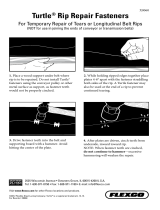 FLEXCOTurtle Rip Repair Fasteners