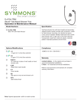 Symmons S-4704-1.5-TRM Installation guide